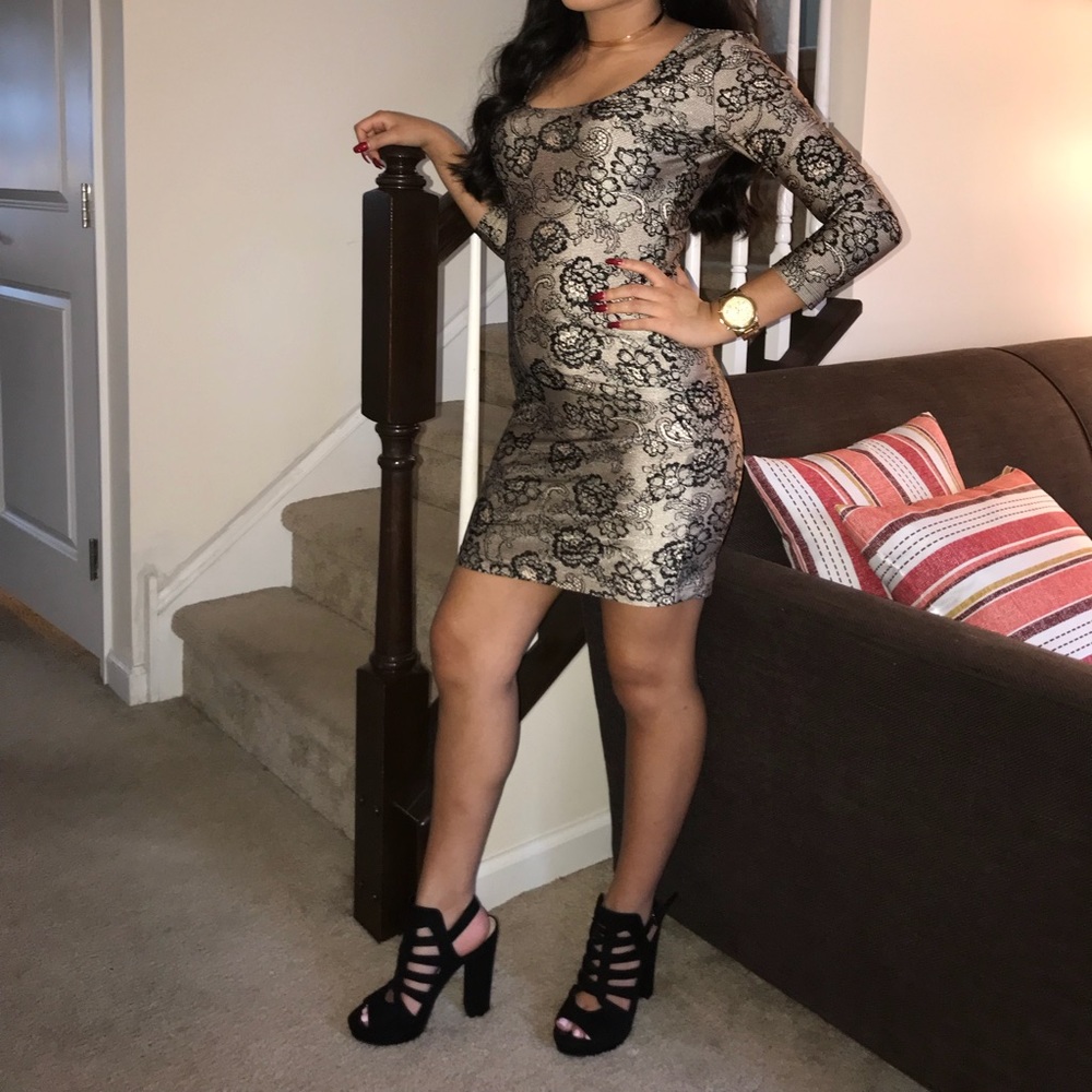 The tight party dress
